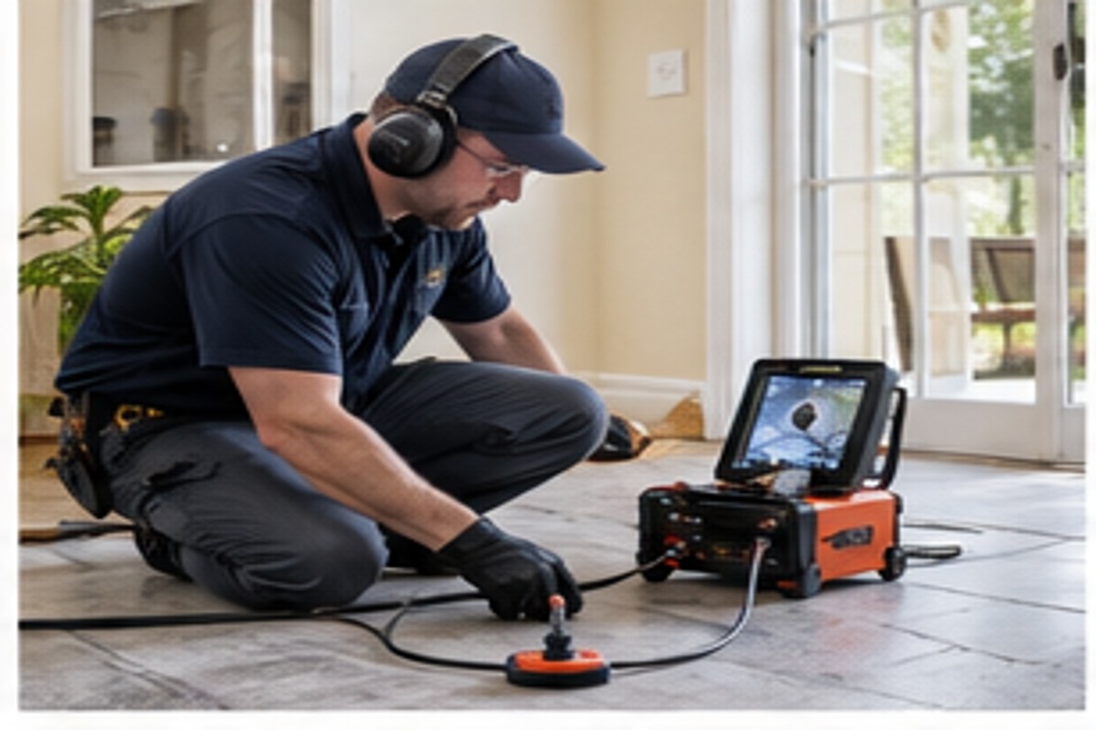 Plumbing inspection related to whole-house low water pressure